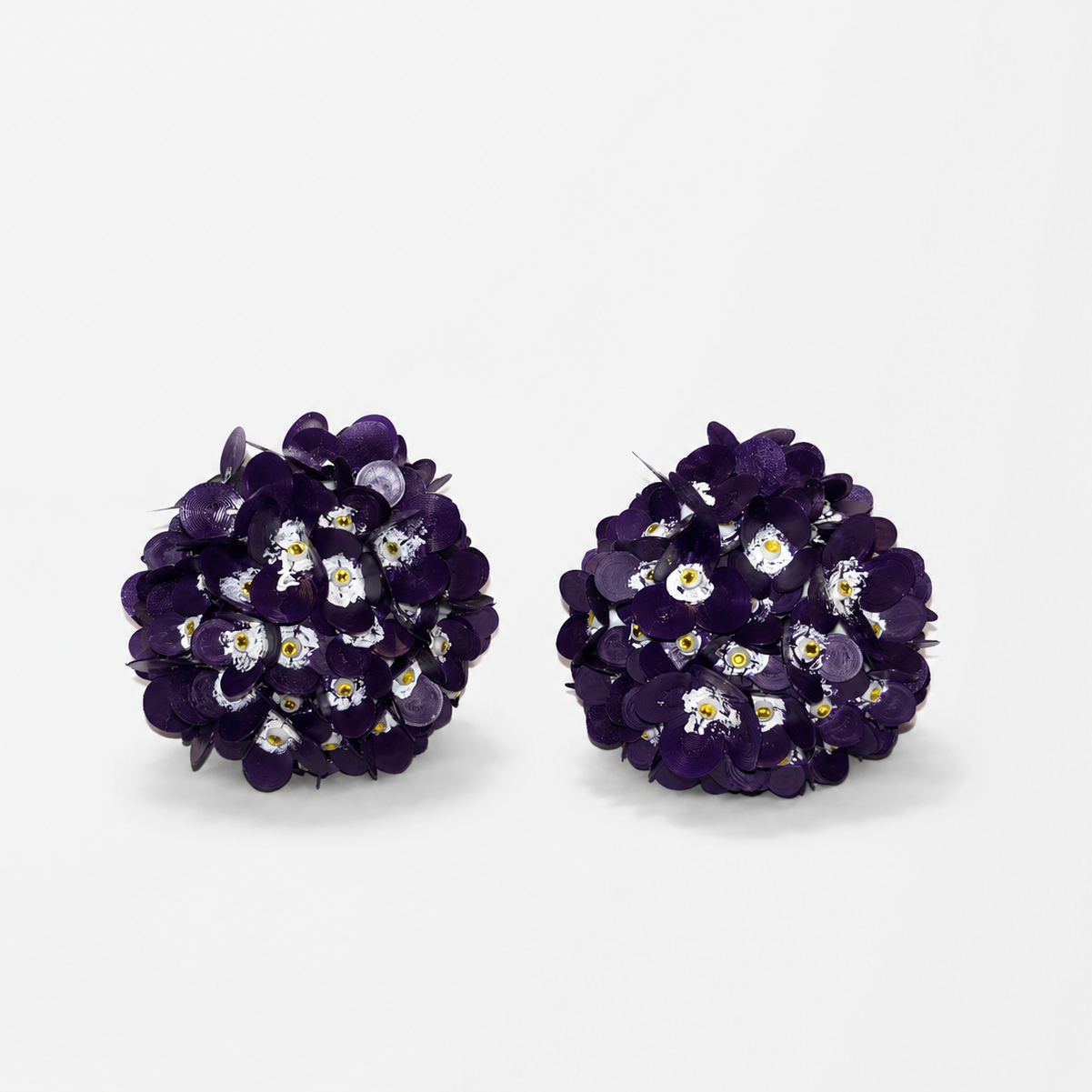 Purple and yellow